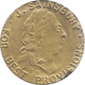 1798 SAINSBURY PROVISIONS TOKEN - Token - Cambridgeshire Coins