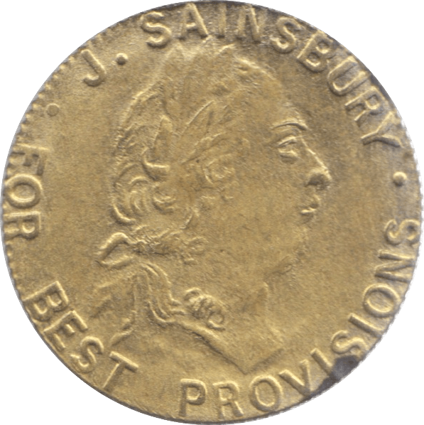 1798 SAINSBURY PROVISIONS TOKEN - Token - Cambridgeshire Coins