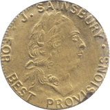 1798 SAINSBURY PROVISIONS TOKEN - Token - Cambridgeshire Coins