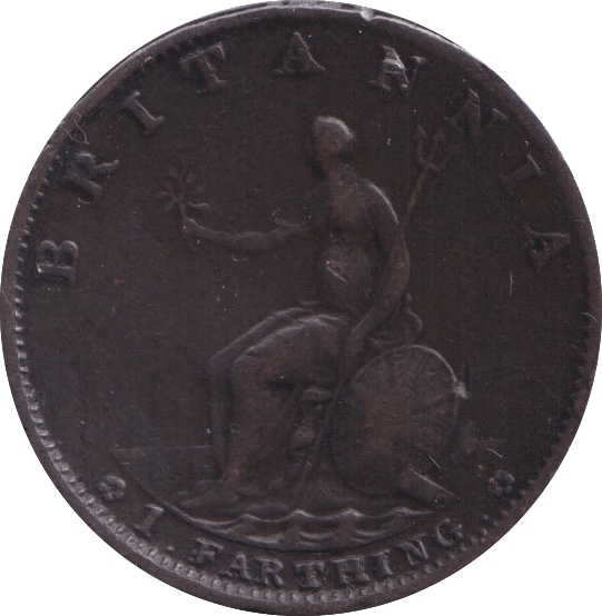 1799 FARTHING ( GVF ) - Farthing - Cambridgeshire Coins