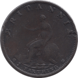 1799 FARTHING ( VF ) - Farthing - Cambridgeshire Coins