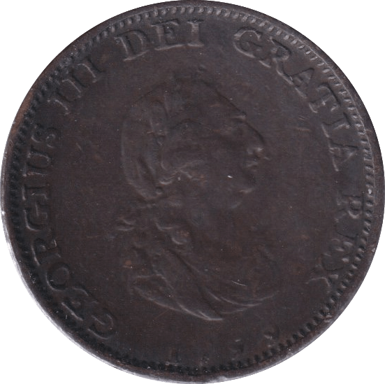 1799 FARTHING ( VF ) - Farthing - Cambridgeshire Coins