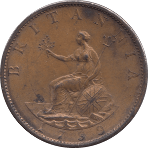 1799 HALFPENNY ( AUNC ) - Halfpenny - Cambridgeshire Coins