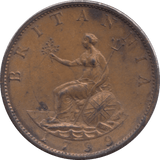 1799 HALFPENNY ( AUNC ) - Halfpenny - Cambridgeshire Coins