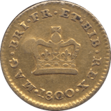 1800 GOLD THIRD GUINEA GEORGE III - Guineas - Cambridgeshire Coins