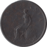 1806 FARTHING ( FINE ) - Farthing - Cambridgeshire Coins