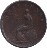 1806 FARTHING ( GVF ) 2 - Farthing - Cambridgeshire Coins