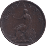 1806 FARTHING ( GVF ) - Farthing - Cambridgeshire Coins