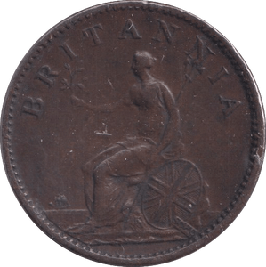 1806 FARTHING ( VF ) - Farthing - Cambridgeshire Coins