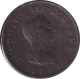 1807 FARTHING ( GF ) - Farthing - Cambridgeshire Coins