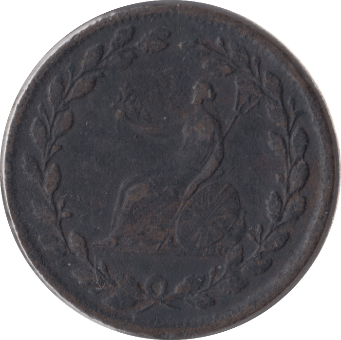 1813 HALFPENNY COPPER COMPANY TOKEN LION AND BRITANNIA - Token - Cambridgeshire Coins