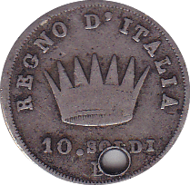 1813 KINGDON OF NAPOLIAN - WORLD COINS - Cambridgeshire Coins