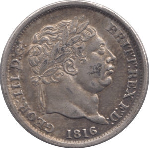 1816 SHILLING ( EF ) - Shilling - Cambridgeshire Coins