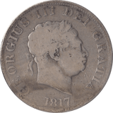 1817 HALFCROWN ( ) - HALFCROWNS - Cambridgeshire Coins