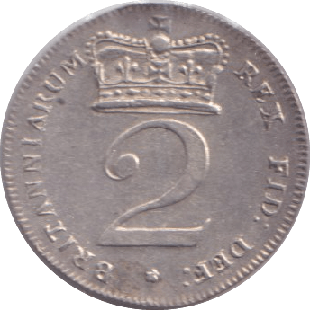 1817 MAUNDY TWOPENCE ( EF ) - MAUNDY TWOPENCE - Cambridgeshire Coins