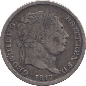 1817 SIXPENCE ( FINE ) - Sixpence - Cambridgeshire Coins