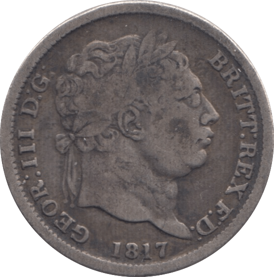 1817 SIXPENCE ( FINE ) - Sixpence - Cambridgeshire Coins