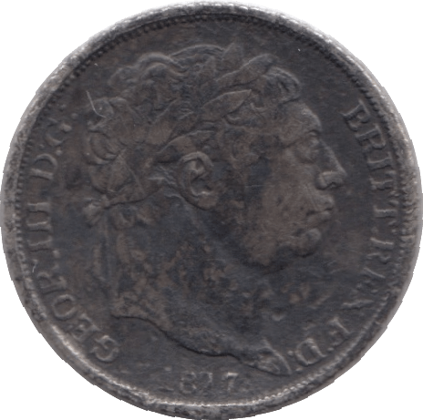 1817 SIXPENCE ( GF ) 4 - Sixpence - Cambridgeshire Coins