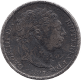 1817 SIXPENCE ( GF ) 4 - Sixpence - Cambridgeshire Coins