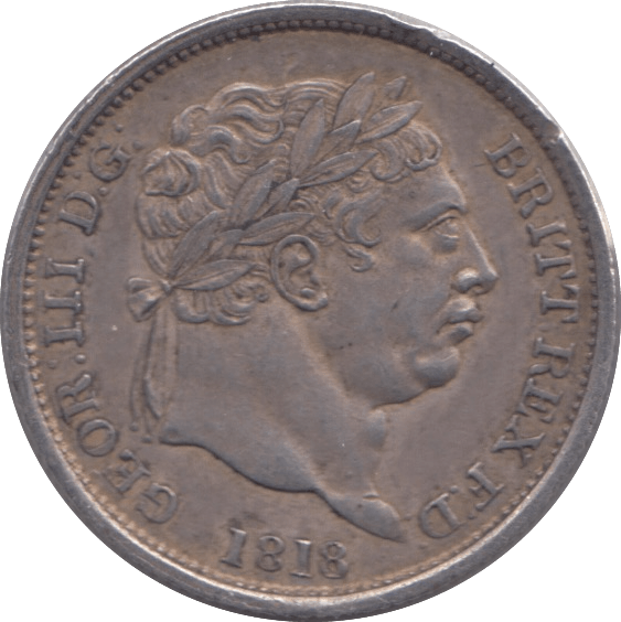 1818 SHILLING ( EF ) - Shilling - Cambridgeshire Coins