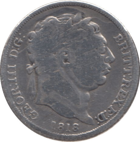 1818 SIXPENCE ( FAIR ) 3 - Sixpence - Cambridgeshire Coins