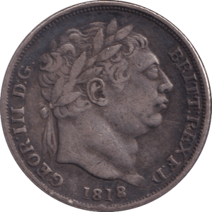 1818 SIXPENCE ( GF ) - Sixpence - Cambridgeshire Coins