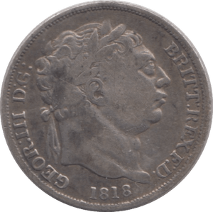 1818 SIXPENCE ( GF ) - Sixpence - Cambridgeshire Coins