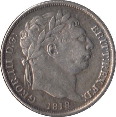 1818 SIXPENCE ( VF ) - Sixpence - Cambridgeshire Coins