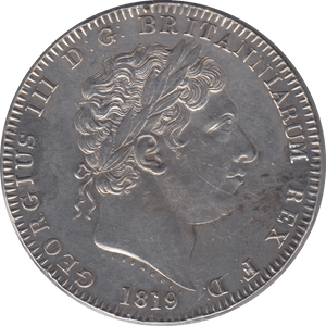 1819 CROWN ( EF ) - Crown - Cambridgeshire Coins