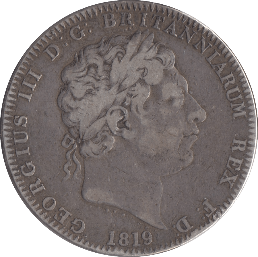 1819 CROWN ( FINE ) LX - Crown - Cambridgeshire Coins