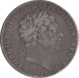 1819 CROWN ( FINE ) LX - Crown - Cambridgeshire Coins