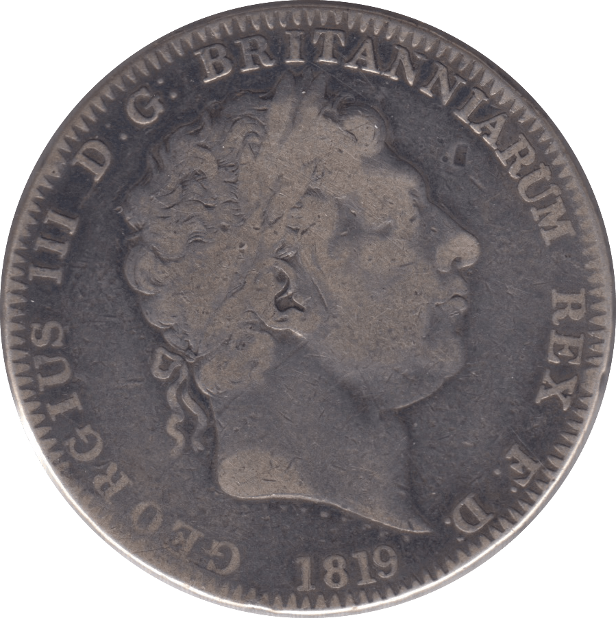 1819 CROWN ( FINE ) LX - Crown - Cambridgeshire Coins