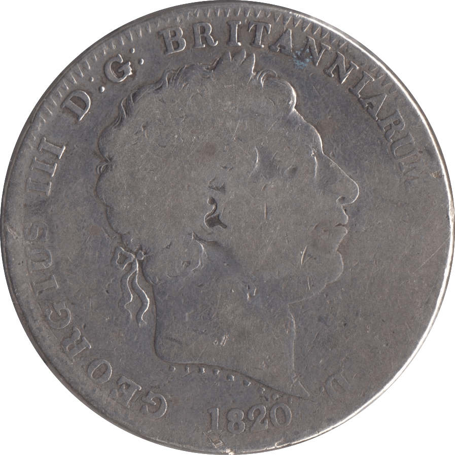 1820 CROWN ( FAIR ) LX - Crown - Cambridgeshire Coins