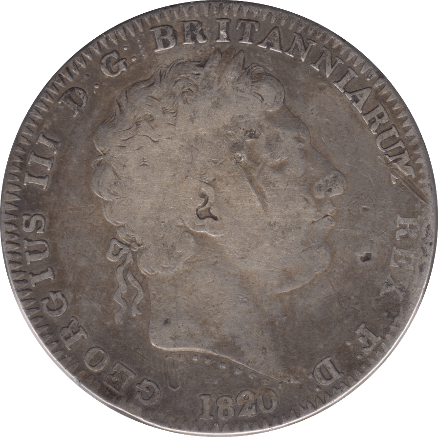 1820 CROWN ( FINE ) LX - Crown - Cambridgeshire Coins