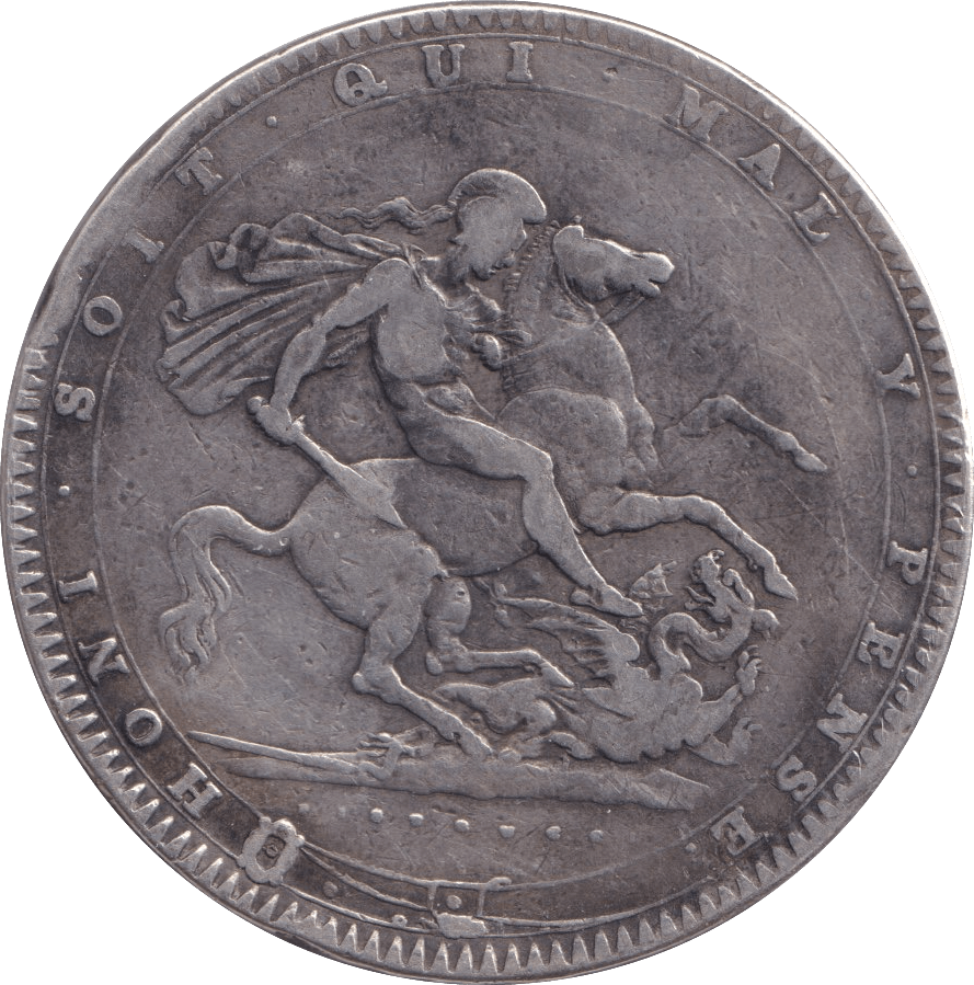 1820 CROWN ( FINE ) LX - Crown - Cambridgeshire Coins