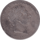 1820 CROWN ( FINE ) LX - Crown - Cambridgeshire Coins