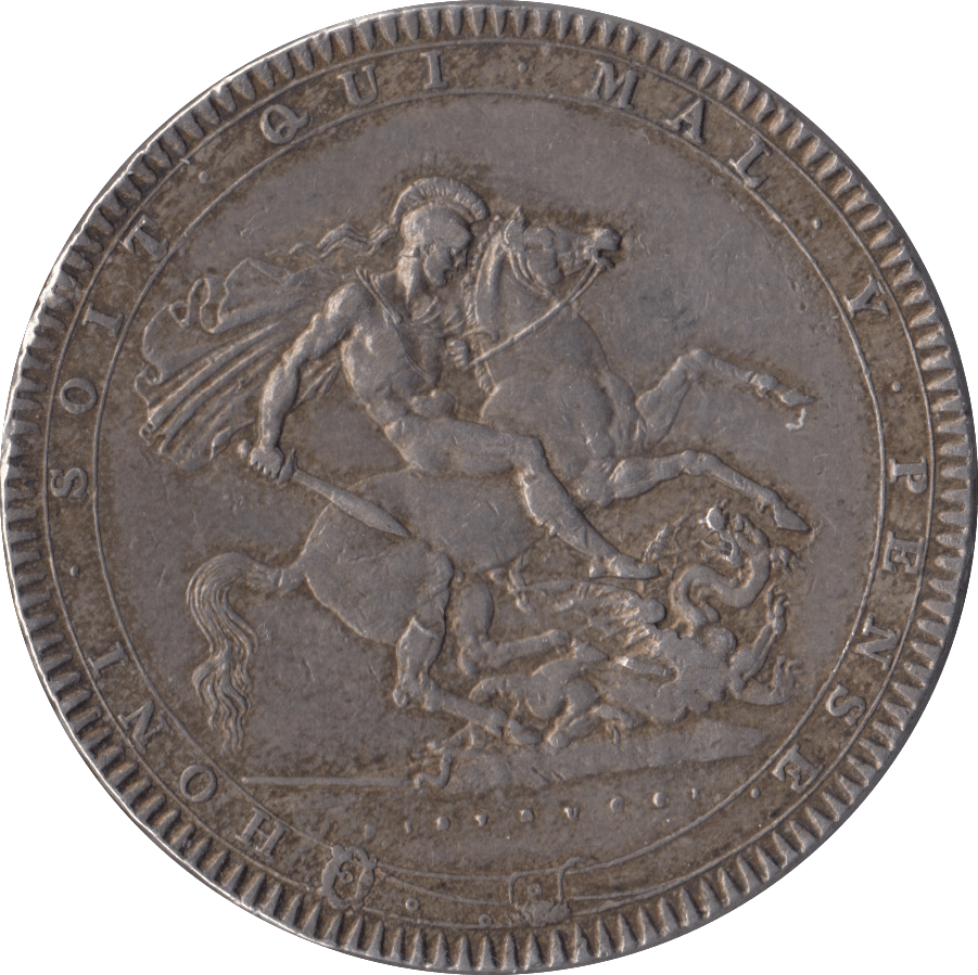 1820 CROWN ( GVF ) LX - Crown - Cambridgeshire Coins