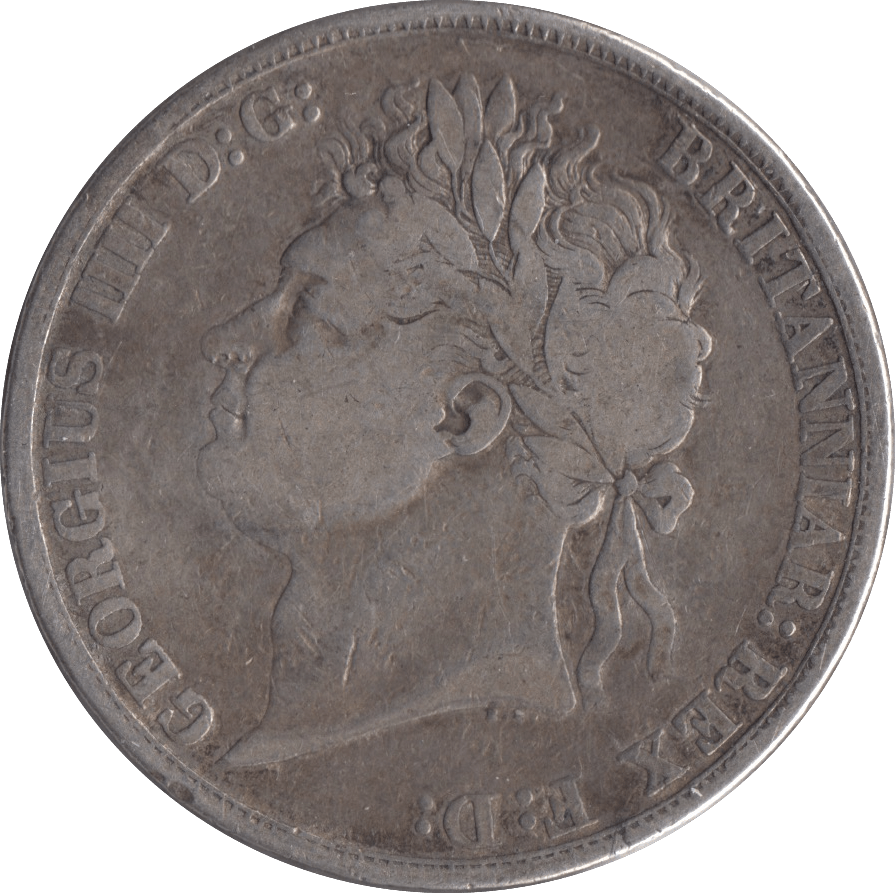 1821 CROWN ( FAIR ) SECUNDO - Crown - Cambridgeshire Coins