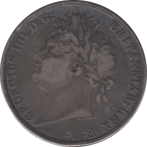 1821 CROWN ( FINE ) 2 SECUNDO - Crown - Cambridgeshire Coins