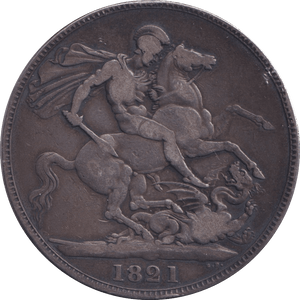 1821 CROWN ( GF ) - CROWN - Cambridgeshire Coins