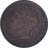 1821 CROWN ( GF ) - CROWN - Cambridgeshire Coins