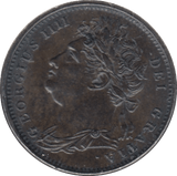 1821 FARTHING ( AUNC ) - Cambridgeshire Coins