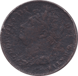 1821 FARTHING ( F ) A - Farthing - Cambridgeshire Coins