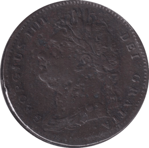 1821 FARTHING ( FINE ) 2 - Farthing - Cambridgeshire Coins