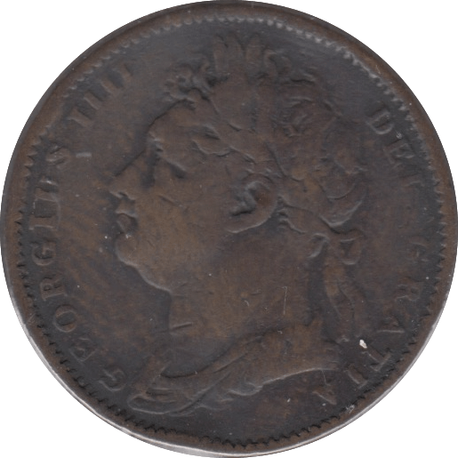 1821 FARTHING ( GF ) 1 - Farthing - Cambridgeshire Coins