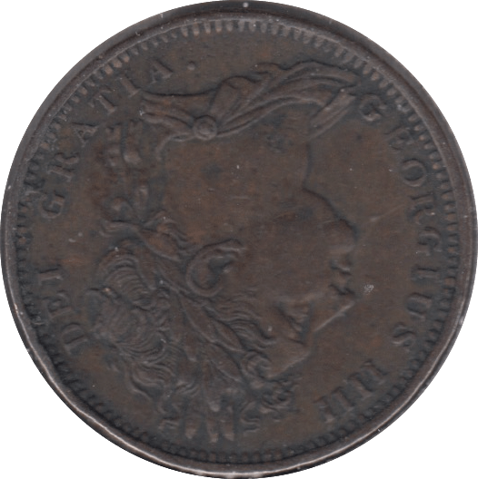 1821 FARTHING ( GVF ) - Cambridgeshire Coins