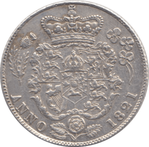 1821 SIXPENCE ( EF ) - Sixpence - Cambridgeshire Coins