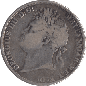 1822 CROWN ( FAIR ) TERTIO - Crown - Cambridgeshire Coins