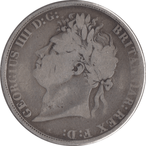 1822 CROWN ( FAIR ) TERTIO - Crown - Cambridgeshire Coins