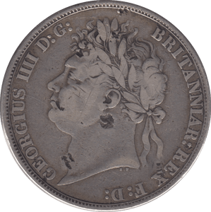 1822 CROWN ( FINE ) - Crown - Cambridgeshire Coins